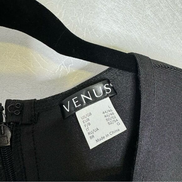 Venus Laci Bandage Cutout Long Sleeve Bodycon Dress L - Picture 3 of 6